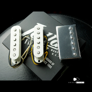 LOLLAR PICKUPS Lollar Pickups"SSH Set"  64 Sixty-Four Staggered & Imperial Humbucker F-SPACED Nickel Cover Standard