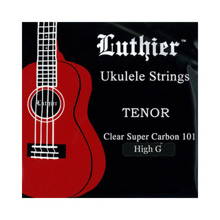 Luthier LU-TU-HG Ukulele Super Carbon 101 Strings テナー用 High G ウクレレ弦×12セット