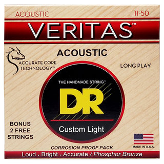 DR VERITAS VTA-11 Custom Light 011‐050 アコースティックギター フォスファーブロンズ弦【ディーアール ヴ
