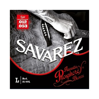 SAVAREZA140L Phosphore Bronze Light アコースティックギター弦×3セット