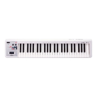 Roland A-49 (ホワイト) MIDIキーボード・コントローラー 49鍵盤 【ローランド A49】【幕張DTM】
