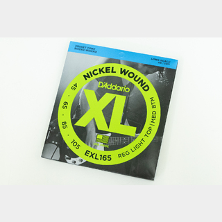 D'Addario EXL165 Nickel Wound Bass Light Top Medium Bottom 45-105【横浜店】