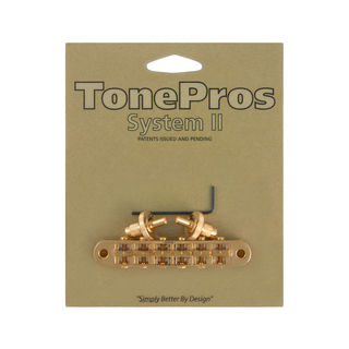 TONE PROS T3BP-G TonePros Standard Tuneomatic ゴールド ギター用ブリッジ