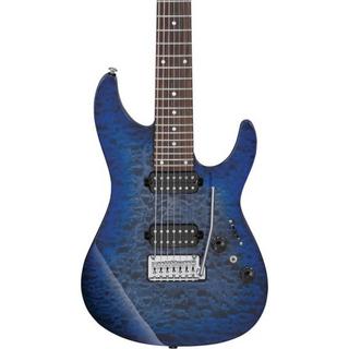 Ibanez 7弦エレキギター AZ Premium AZ427P2QM-TUB / Twilight Blue Burst画像3