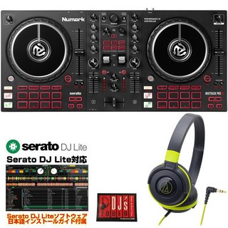 Numark Mixtrack Pro FX + ATH-S100BGR ヘッドホン SET 【Serato DJ Lite対応DJコントローラー】