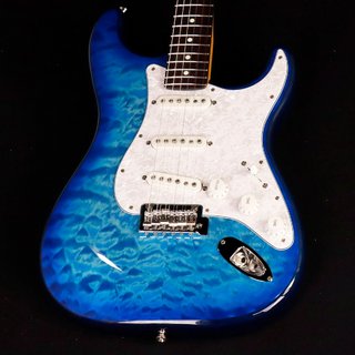 FenderISHIBASHI FSR Made in Japan Hybrid II Stratocaster Rosewood Transparent Blue Burst ≪S/N:JD24004188