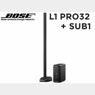 BOSE L1 Pro 32 + SUB1 ◆ ラインアレイポータブルスピーカー【ローン分割手数料0%(12回迄)】☆送料無料!!