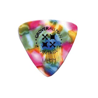 Grover Allman Vintage Celluloid Large Triangle 1.14mm (Rainbow)ｘ10枚セット
