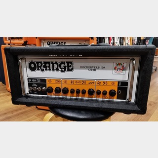 ORANGE 【フラッグシップモデル】Rockerverb 100H MkIII -Black-【フルチューブ100W/アンプヘッド】
