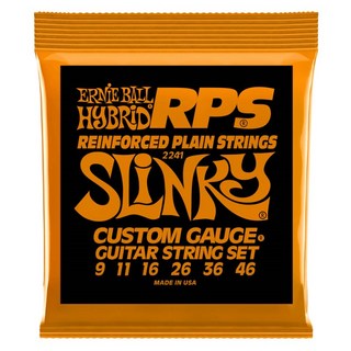 ERNIE BALL【在庫処分超特価】 Hybrid Slinky RPS Nickel Wound Electric Guitar Strings #2241