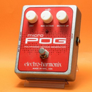 Electro-Harmonix micro POG Polyphonic Octave Generator【福岡パルコ店】