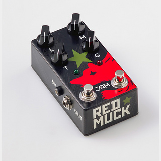 JAM pedals Red Muck Bass ベース用ファズ/ディストーション【ハンドメイド】【Webショップ限定】