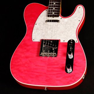 FenderISHIBASHI FSR Traditional 60s Custom Telecaster Quilted Maple Top Ash Back Translucent Pink ≪S/N:JD