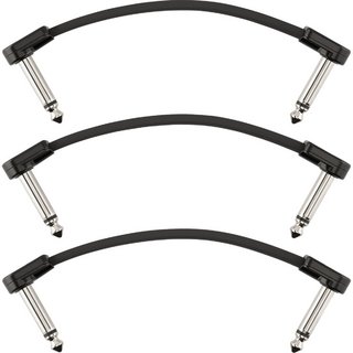 Fender Blockchain 4" Patch Cable 3-Pack Angle/Angle フェンダー [パッチケーブル3本セット]【WEBSHOP】