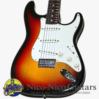 Fender1974 Stratocaster Hardtail (Sunburst / Rose)
