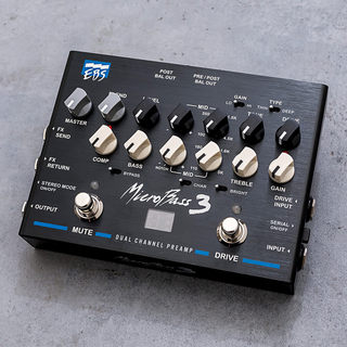 EBSMicroBass 3 Professional Outboard Preamp【春の新生活応援セール開催中!～4.15(月)】