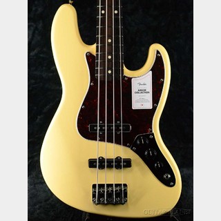 FenderMade in Japan Junior Collection Jazz Bass - Satin Vintage White / Rosewood -【ローン金利0%!!】