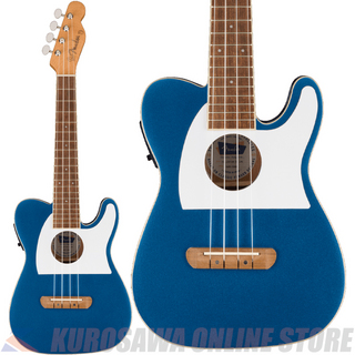 Fender Acoustics Fullerton Tele Uke Lake Placid Blue 【送料無料】《コンサートウクレレ》(ご予約受付中)