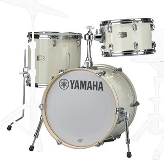 YAMAHA SBP8F3CLW ステージカスタムバーチ Bop-Kit ドラムシェルキット 18BD 3点セット (クラシックホワイト)【WEB
