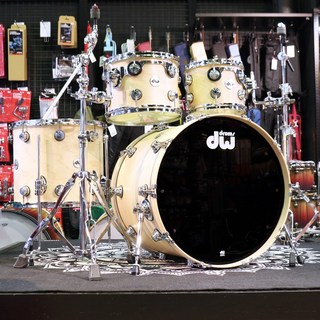 dw Collector's Pure Maple 4pc Drum Kit [BD22，FT16，TT12&10 / Natural Satin Oil]