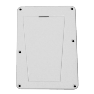 ALLPARTSオールパーツ PG-0548-025 White Backplate アクセスパネル付 トレモロスプリングカバー