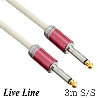 LIVE LINE Advance Series Cable 3m S/S -Red-【Webショップ限定】