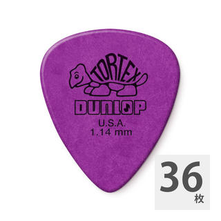 Jim DunlopTORTEX STD PURPLE ギターピック×36枚