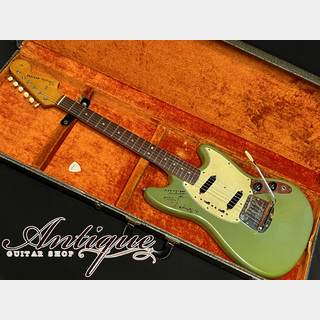 Fender Mustang 1965Neck&1968Body Compo. /Slab-BZF /Blue Signed by Char w/OHC "Owned & Played by Char" 
