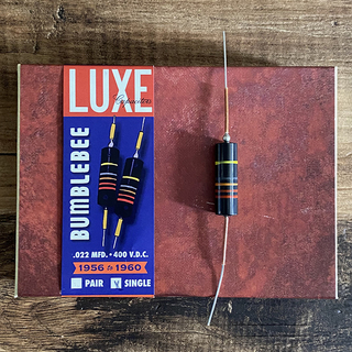 Luxe 1956-1960 Single Oil-Filled .022mF Bumblebee Capacitor