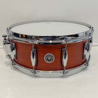 GretschGBSL-5514S-1CL SM Brooklyn Snare Drum 14×5.5 Satin Burnt Orange