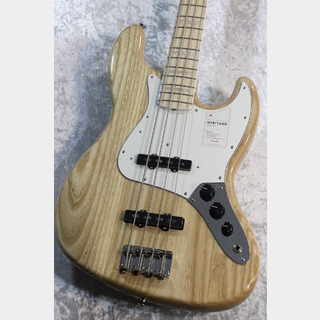 Fender Made in Japan Heritage 70s Jazz Bass -Natural- #JD23031025【4.99kg】