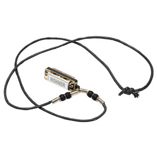 Hohner Mini Harmonica Necklace (Black)