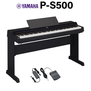 YAMAHAP-S500B ブラック 電子ピアノ 88鍵盤 専用スタンドセット