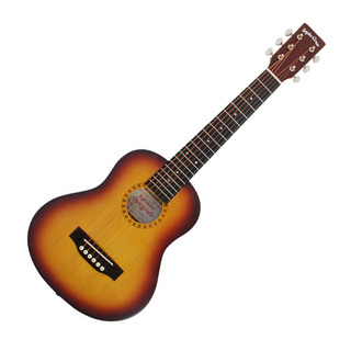 Sepia Crue W60 TS ミニギター アコースティックギター 小型 軽量 タバコサンバースト