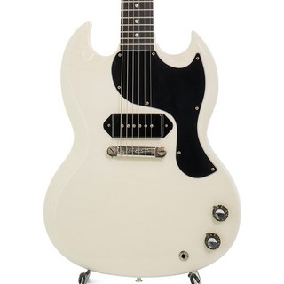Gibson Custom Shop Murphy Lab 1963 SG Junior Polaris White Lightning Bar Ultra Light Aged 【S/N 402003】