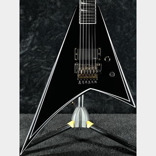Jackson Concept Series Limited Edition Rhoads RR24 FR 1H -Black with White Pinstripes-【With Active Boost】