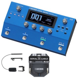 BOSS GM-800【Guitar Synthesizer】+GK-5【Devided Pickup】+BGK-15【Serial GK Cable 4.5m】