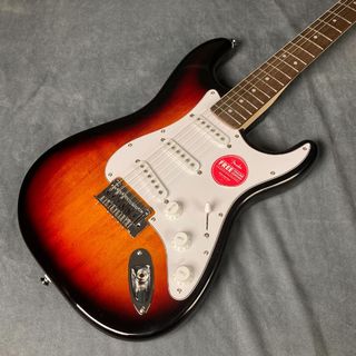 Squier by Fender Affinity Series Stratocaster Laurel Fingerboard White Pickguard 3-Color Sunburst エレキギター ストラ
