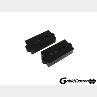 ALLPARTS Pickup covers for Precision Bass Black/8233