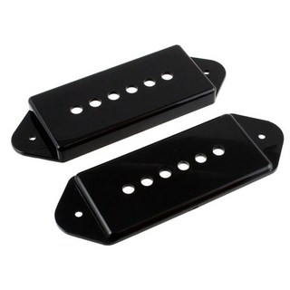 ALLPARTS BLACK P-90 PICKUP COVER SET/PC-0739-023【お取り寄せ商品】