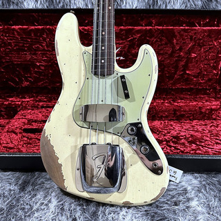 Fender Custom Shop1960 Jazz Bass Relic Vintage White 2023