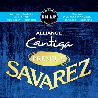 SAVAREZ 510 AJP High tension ALLIANCE / Cantiga PREMIUM クラシックギター弦×6セット
