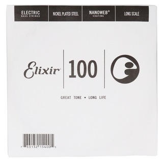 Elixir エリクサー 15400/100L弦 エレキベース用 バラ弦