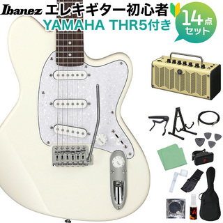 IbanezICHI00-VWH エレキギター初心者14点セットTHR5アンプ付 Ichika Nito シグネイチャーモデル