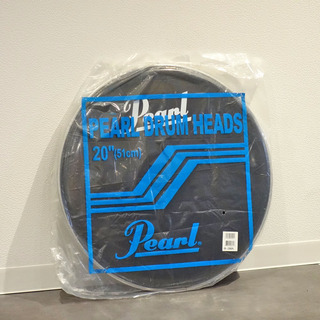 Pearl BLACK BEAT ドラムヘッド バスドラム用 20インチ EB-20BDPL【パッケージダメージ品】