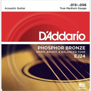 D'Addarioダダリオ EJ24 True.Med/DADGAD 013-056 アコースティックギター弦