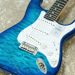 Fender 2024 Collection Made in Japan Hybrid II Stratocaster QMT -Quilt Aquamarine-【5月下旬入荷予定】