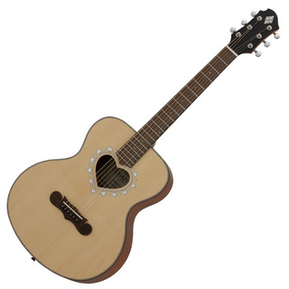 Zemaitis CAM-80H W/C アコースティックギター ミニギター トップ単板 ハート型サウンドホール