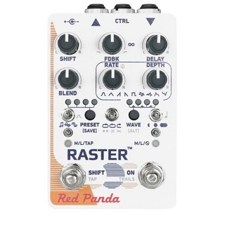 Red PandaRaster V2 デジタルディレイ ギターエフェクター