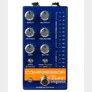 Empress EffectsBass Compressor Blue コンパクトエフェクター ベースコンプレッサー【在庫有り】
